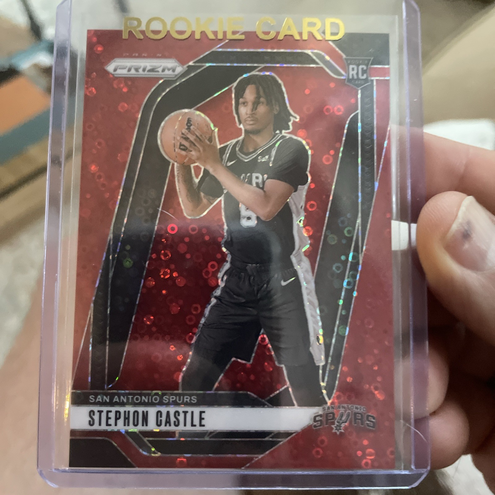 2024-25 Panini Prizm - Stephon Castle #234 SP Red Fast Break Prizm /100 (RC)🔥📈