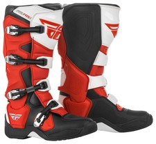 Fly Racing FR5 Boots Red/Black/White Size 13 ...