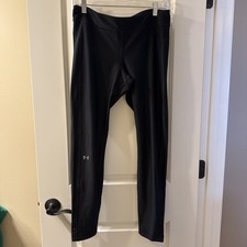 Women  s Under Armour Heat Gear Compression Legging Size Large no Tag See Pics