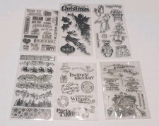 Acrylic Cling Stamp Lot 7