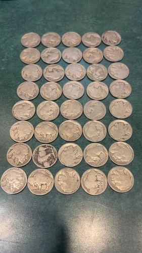 40 Buffalo Nickels