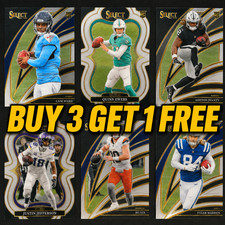 2025 Panini Select Football BASE SINGLES #201-500 You Pick & Complete Your Set