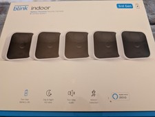 Blink Indoor 3rd Generation Security Cameras 5 Camera System Battery Powered