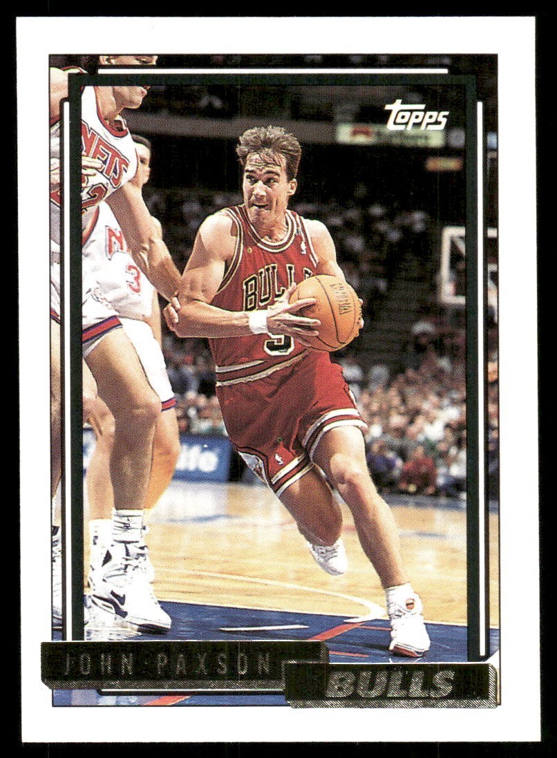 1992-93 Topps - John Paxson #24 Gold