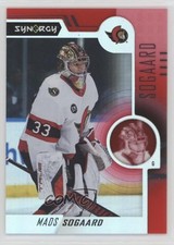 2022-23 Upper Deck Synergy Rookies Bounty Red Mads Sogaard #88 12u8