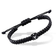 Initial Bracelet for Women Men A J S K Charm Handmade Bracelets Rope Braided Y