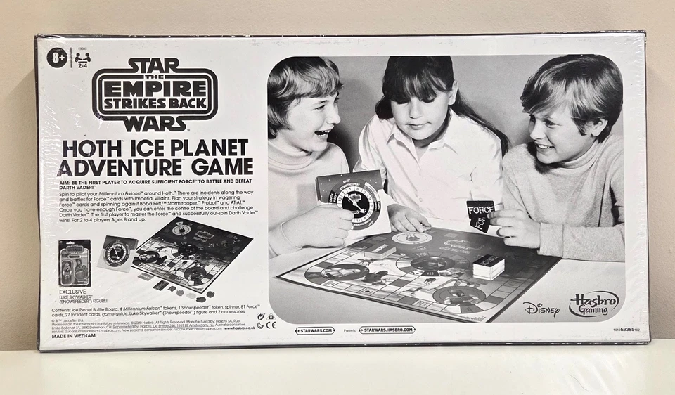 Star Wars - Hoth Ice Planet Adventure Game - Retro Collection -  Luke Skywalker - Image 2 of 3
