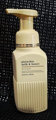 ALL NEW White Barn Bath & Body Works Foaming Hand Soap PISTACHIO MILK & HONEY