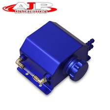 1000ml 1l Bl Aluminum Universal Racing Radiator Coolant Fluid Overflow Can Tank