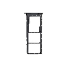 SIM microSD Card Tray Dual for Samsung Galaxy A05 Black Repair Fix Cell