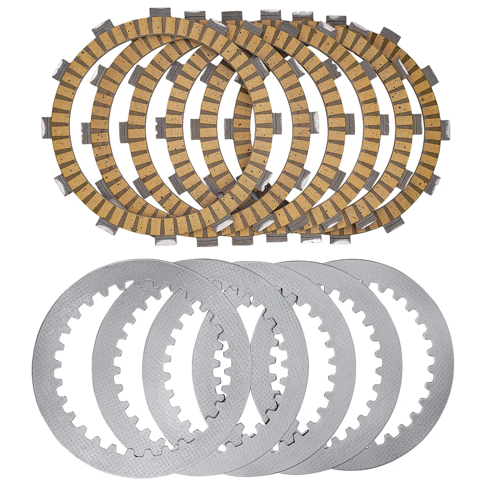 Placas de embrague de acero de fricción 13 piezas para Yamaha Virago 535 XV535 1988-2001  Foto 3 de 4