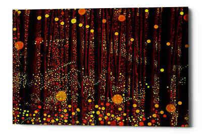 Epic Graffiti 'GLOW' by DB Waterman, Giclee Canvas Wall Art