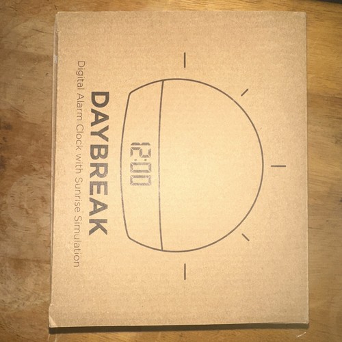 Daybreak Digitaler Wecker WHO-DB22 mit Sonnenaufgangssimulation Open Box - Bild 5 von 5