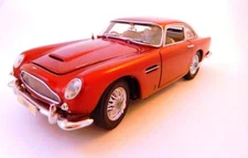 The Danbury Mint 1964 Aston Martin Coupe Model DB5 Dubonnet Red