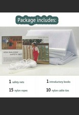 Child Safety Rail Net Stair Kids Baby Pet Mesh Balcony Stairway Indoor Outdoor