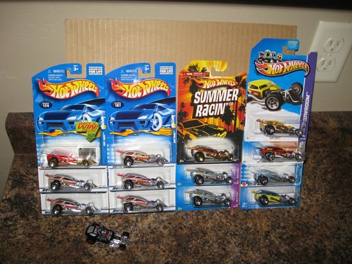 Hot Wheels Lot of 14 Surf Crate Variation Beach Buggy Surfboard Summer Racin,