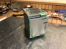 LOT OF 2 Phoenix Contact QUINT-PS/1AC/24DC/20  Power Supply  2866776 w/DIN Mount