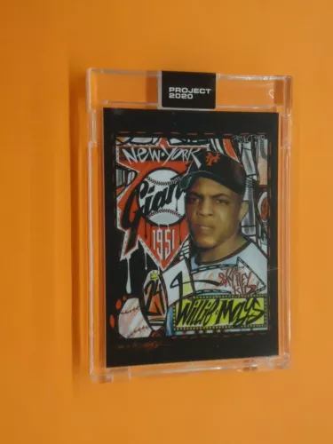 Willie Mays 2020 TOPPS MMXX PROJECT 2020 Card #61