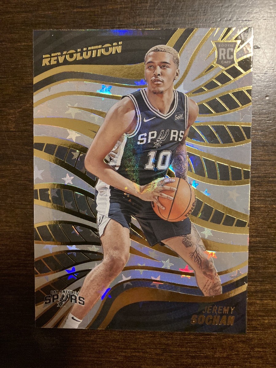 Jeremy Sochan 2022-23 Panini Revolution #143 RC & NBA Hoops Winter
