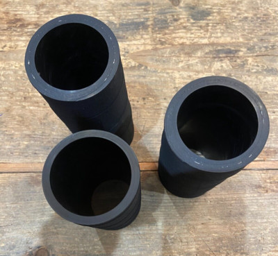 55mm id x 152mm long Fuel Filler Hose PVC/NBR Reinforced  Petrol / Diesel SAEJ30