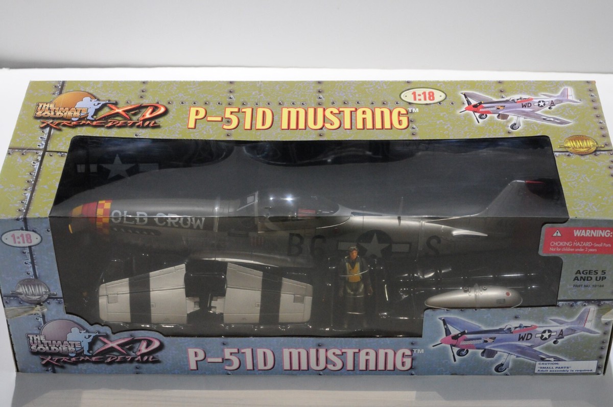 21st CENTURY TOYS THE ULTIMATE SOLDIER P-51D MUSTANG “OLD CROW