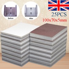 25x Fine Grit Flexible Wet & Dry Abrasive Sanding Foam Sponge Sand Pad Sandpaper