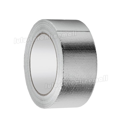 Aluminium Exhaust Heat Shield Wrap Tape Back Adhensive Resistant for Car Pipe AU - Picture 10 of 10