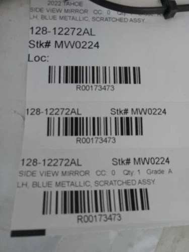 2021-24 Chevy Tahoe Suburban 1500 OEM LH Left Driver Side View Mirror DXR