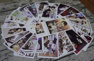30pcs//set Anime Bungou Stray Dogs postcard+120pcs//set min paster