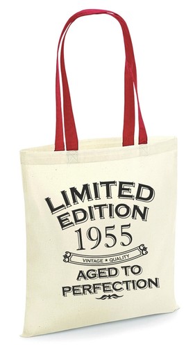 Limited Edition 1955 Tote Bag For Life 70th Birthday Gift 70 Years Old Party Bag - Picture 9 of 10