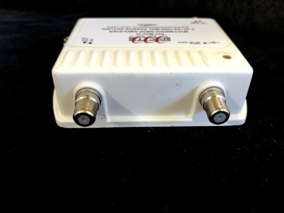 PCT 4 Port Multimedia Drop Amplifier RF/CATV Amplifier PCT-MA2-4P - Image 3 of 4
