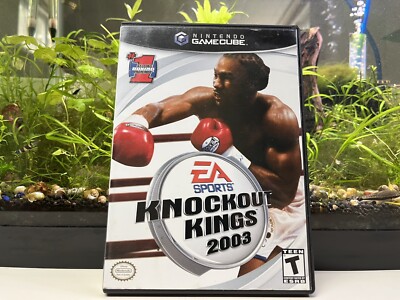 Knockout Kings 2003 - Nintendo ( Game Cube ) With Replacement Case