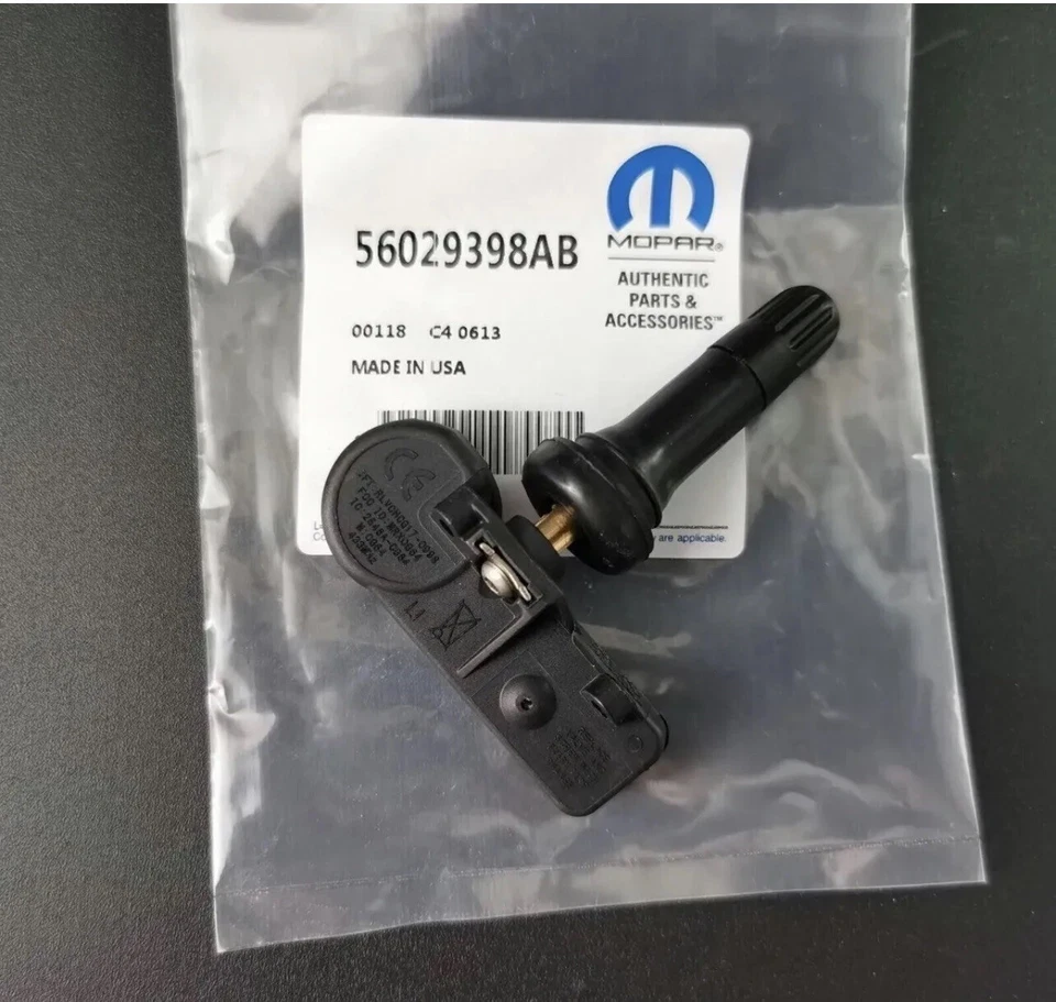 Juego de 4 sensores de monitor de presión de neumáticos Mopar TPMS para Dodge Chrysler Jeep RAM Foto 3 de 4