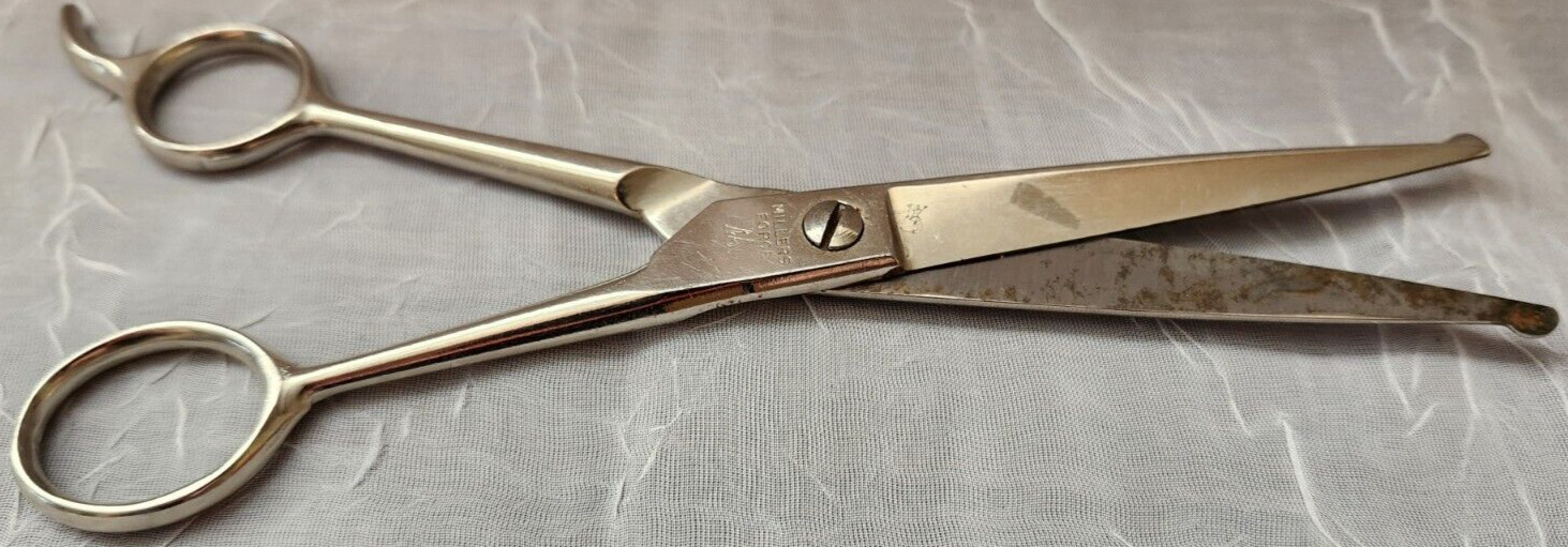 MIllers Forge Scissors Blunt Safety Tip Straight Shears Pet Dog Cat Grooming