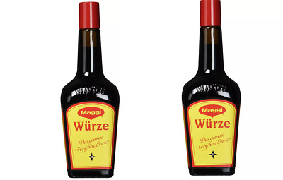 2 x Maggi Würze Vorratsflasche für Suppen Salate und und Soßen 2 x 1000g