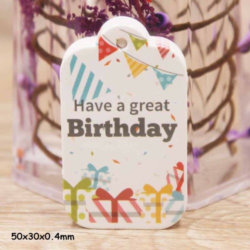 100x Mini Etiquetas de Papel de Regalo Mensaje Notas Precio Tamaño Etiquetas Colgantes Estilo Mixto - Imagen 15 de 47