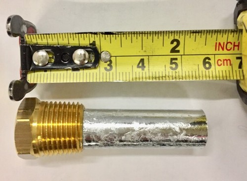 Volvo Penta 841063 Zinc w/ 3/8 inch NPT Plug (E-1E) - Picture 4 of 5