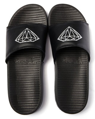 diamond nike slides
