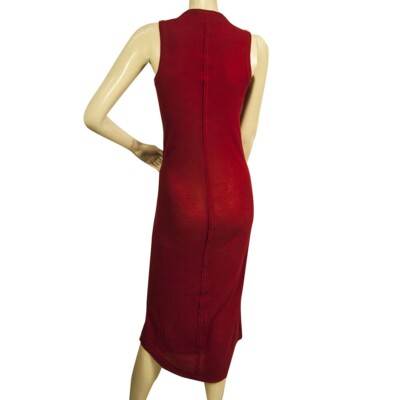 calf length bodycon dress Women's Avah Bodycon Long Sleeved Scuba Calf Length Dress S/M/L/XL/Customize Purple MEAN BLVD Plum / XL