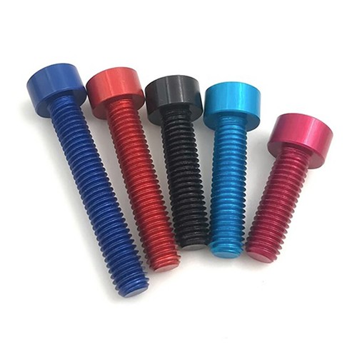 M3 DIN912 Zylinderschrauben Alu Farbe Eloxiert Innensechskan Schrauben Aluminium - Bild 12 von 12