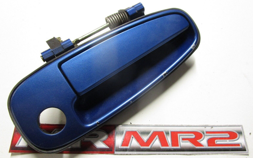 Maniglia porta esterna lato guida Toyota MR2 MK2 blu caraibico 8B6 - destra - Foto 1 di 4