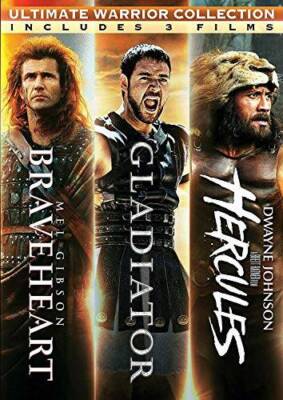 Braveheart / Gladiator / Hercules Triple Feature - DVD By Mel Gibson - VERY GOOD