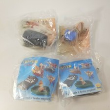 Disney Oliver and Company Set of 4 Burger King Kids Meal Toys NEW SEALED 1996