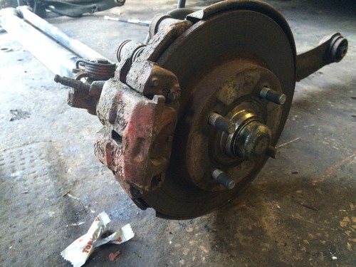 Toyota starlet glanza v 1.3 turbo rear axle complete - Picture 3 of 3