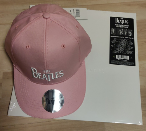 THE BEATLES (WHITE ALBUM) Doppelvinyl Plus Gratis Beatles Cap Rosé Neu - Bild 2 von 4