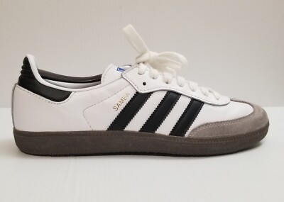 adidas Samba OG Shoes Mens 8 White Black Gum B75806