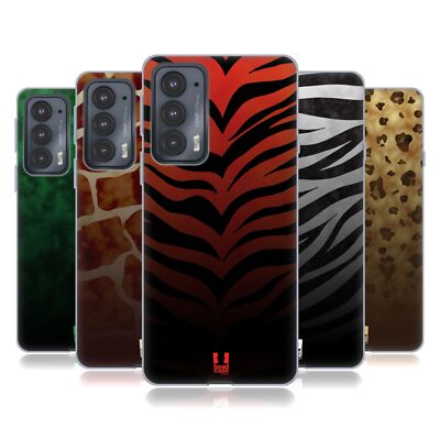 HEAD CASE DESIGNS ANIMAL PRINT OMBRÉ SOFT GEL CASE FOR MOTOROLA PHONES 2