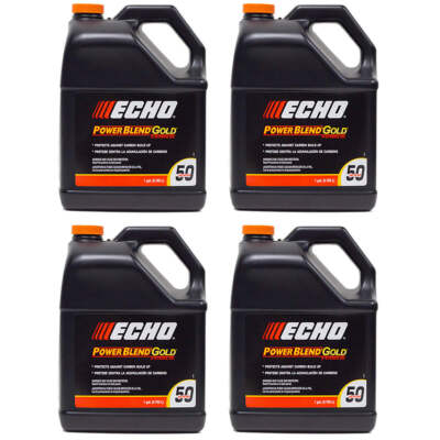 4PK Echo One Gallon Bottles 2 Cycle Engine Oil Mix   Power Blend 6450050