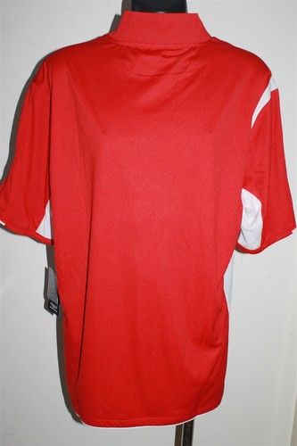 Umbro Training Activewear Sports Red Polo Shirt Top Jersey Size Large BNWT - Picture 6 of 7