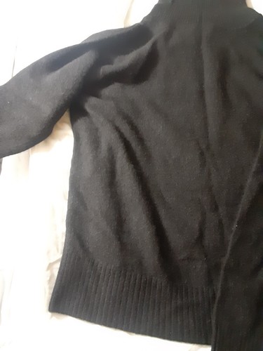 ATM Anthony Thomas Melillo Cashmere Turtleneck Sweater English black Women's S - Picture 11 of 11